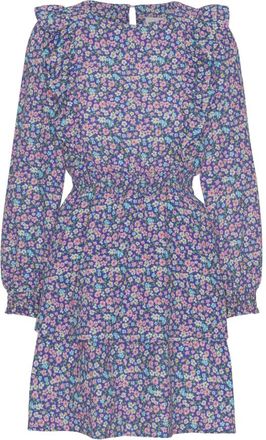 Americandreams Patricia Cotton Dress - Dames - Korte kleedjes - Paars - XL - Katoen - Kleedjes
