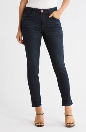 Democracy Ankle Skinny Jeans in Dark Indigo Artisinal at Nordstrom Rack, Size 14