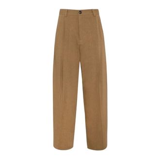 Tela Wide Trousers, female, Brown, Size: 2XS Wide Trousers