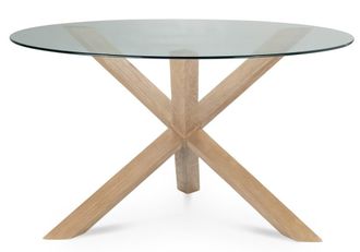 Wabi Home Tripod mesa madera de sungkai 135x135x76.5cm