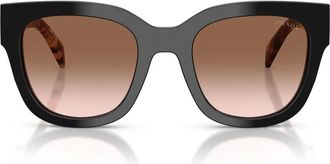 Prada Sunglasses, unisex, Black, Size: 52 MM Cat-eye Sunglasses
