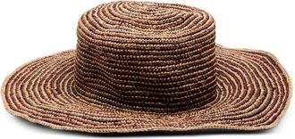 Sensi Studio crochet straw hat - Neutrals