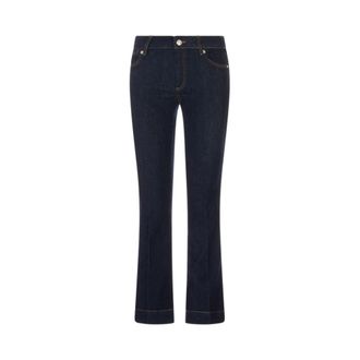 Sportmax Dames, Jeans, Blauw, Maat: W28 Katoen