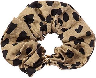 Saint Laurent Cassandre Silk Scrunchie