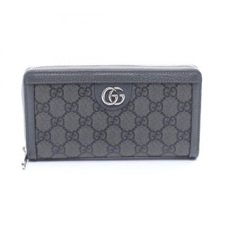 Gucci Gray Gg Supreme Long Wallet (Bi-Fold) (Pre-Owned)