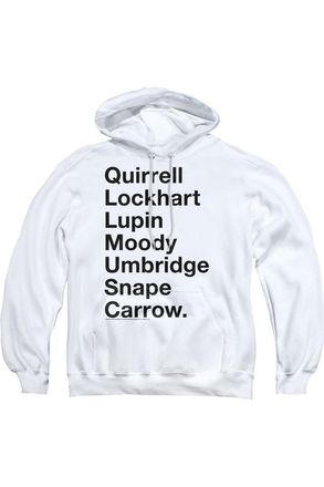 Gildan Harry Potter Professors Adult Pull Over Hoodie / Hooded Sweatshirt