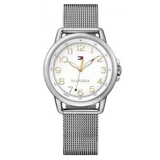 Tommy Hilfiger Vrouwenhorloge 1781658 Stijlvol Metallic Grijs
