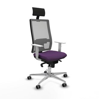 Piqueras y Crespo Piqueras Y Crespo Silla De Oficina Moderna Violeta Ajustable