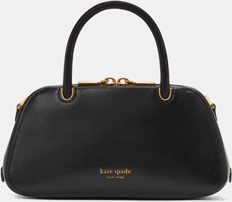 Kate Spade New York Womens Gracie Mini Bag in Black | Smooth Leather