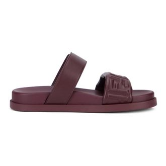 Fendi Sliders, female, Purple, Size: 9 US Feel Slide