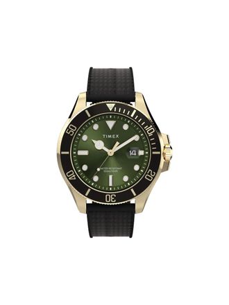 Timex Harborside Coast 44mm - men - stainless steel/Resin - OS - Green