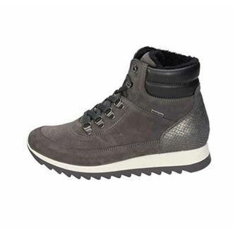 Manitu Laarzen - Dames - Schoenen - Grijs - Maat: 38 EU Leer
