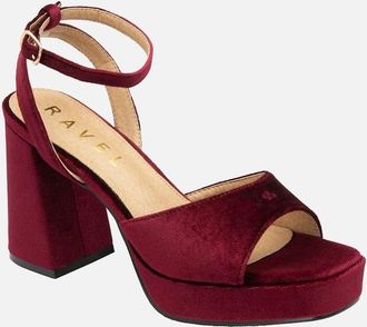 Ravel Womens Surina Womens Sandals - Red - Size: 4