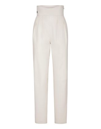 Philipp Plein Lambskin Trousers Iconic Plein