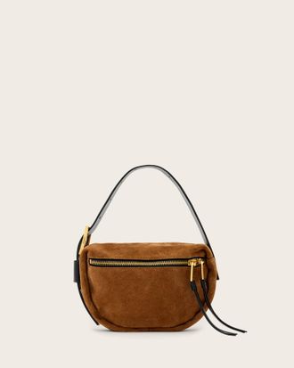 AllSaints Leather Noemie Mini Shoulder Bag, Size: One Size