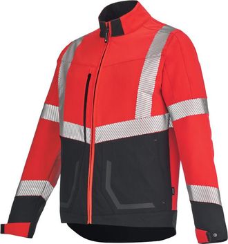 Lafont Chaqueta Lux Pi Rojo Fluo / Negro 3xl