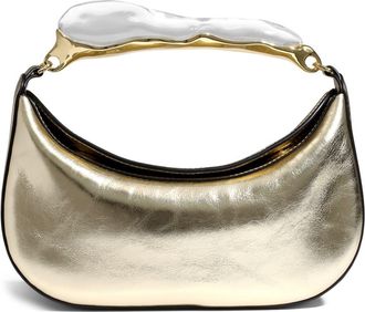 Alexis Bittar Water Stone Top Handle Bag in Soft Gold at Nordstrom