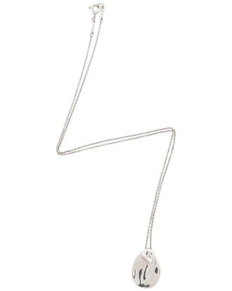 Tiffany & Co. Silver Elsa Peretti Madonna Necklace (Authentic Pre-Loved)