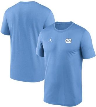Jordan Brand Mens Jordan Brand Carolina Blue North Carolina Tar Heels 2025 Sideline Small Logo Legend Performance T-Shirt in Light Blue at Nordstrom, Size X-Large