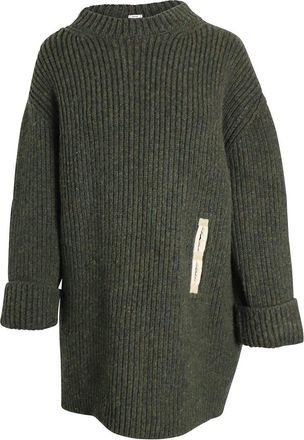 Celine Celine Contrast Pocket Chunky Sweater (Authentic Pre-Loved)