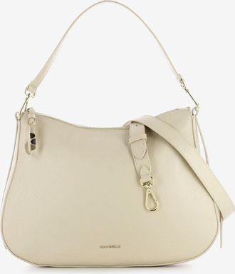 Coccinelle Handbag grained leather sandshell