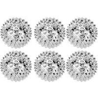 OEM Juego De 6 Bolas De Masaje Magn&eacute;ticas De 3,2 Cm Con Superficie Texturizada, Para Acupresi&oacute;n Y Reflexolog&iacute;a Podal, Alivio De Puntos Gatillo Miofasciale