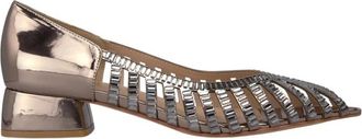 Alma En Pena Platte schoenen spiegeleffect - Dames - Pumps - Geel - 38 EU - Schoenen
