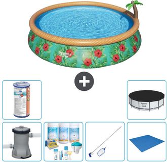 Bestway Piscina Bestway Fast Set Redonda - 457x84 Cm - 8-piezas S21463