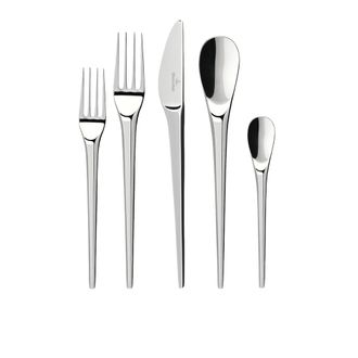 Villeroy & Boch NewMoon 5 Piece Place Set in Stainless Steel at Nordstrom