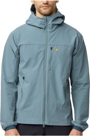 Fj&auml;llr&auml;ven Bergtagen Stretch Jacket Softshelljacke f&uuml;r Herren | t&uuml;rkis