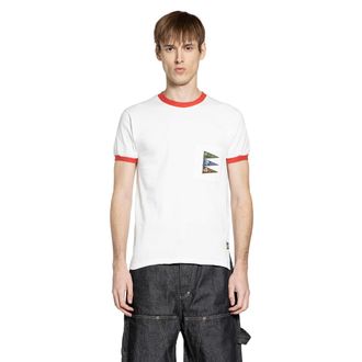 KAPITAL 20/-Jersey Pennant Tiger Ringer T-Shirt