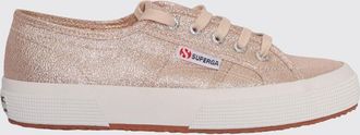 Superga Sneakers 2750-Cotu Classic da bambino in lam&eacute; con suola in gomma