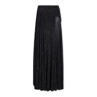 Paco Rabanne Gonna Maxi Asimmetrica - - Skirts - Donna - Nero - 2XS