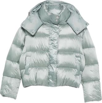 Patrizia Pepe hooded puffer jacket - Green