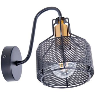 N&auml;ve Naeve FORO Lampada da parete a cupola nera 1xE27