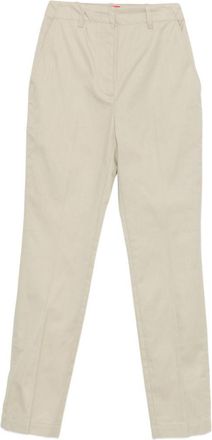 Diesel Tailored Straight Leg Trousers in Luxurious Silk