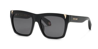 Roberto Cavalli SRC126V 700Y Mens Sunglasses Black Size 55