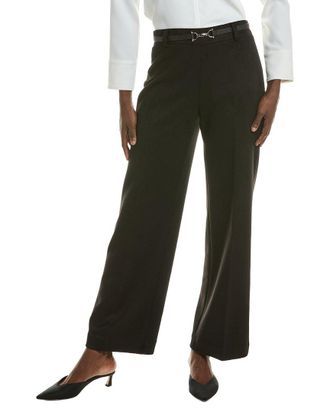 Anne Klein Wide Leg Scuba Pant
