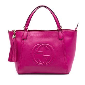 Gucci Pre-owned Gucci Small Calfskin Soho Cellarius Satchel Ladies YT304SLTSMY3P2T7