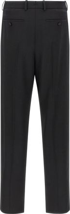Saint Laurent Mens Black Wool Dress Pants