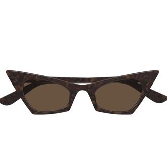 Alexander McQueen Alexander McQueen, Sunglasses, female, Brown, Size: 48 MM Spike Sunglasses