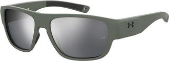 Under Armour UA SCORCHER SIF/DC Mens Sunglasses Green Size 60
