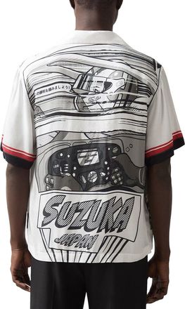 Reiss Suzuka Cartoon Graphic Shirt