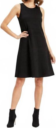 Dear John Denim Justine Mini Dress In Black
