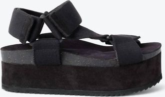 Intentionally blank Womens Zona Sandals In Black