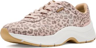 Dr. Scholls Walk Mode Womens Shoes Blush Pink Leopard : 8.5 M, Textile