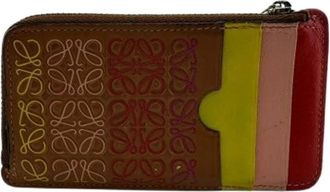 Loewe Pre-owned Wallets, female, Multicolor, Size: ONE SIZE Pre-owned Leather Wallet