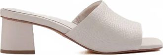 FRANKiE4 Womens Kennedy Weave Heel In Bone