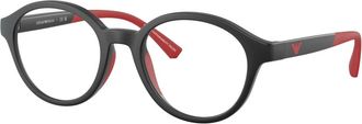 Emporio Armani Ek3202 Brillen - unisex - Accessoires - Zwart - Maat: 47 MM
