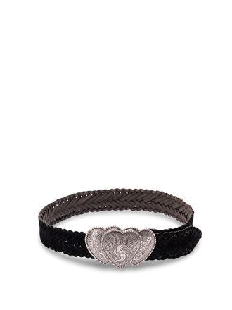 Kate Cate Queen Of Hearts Braided Belt